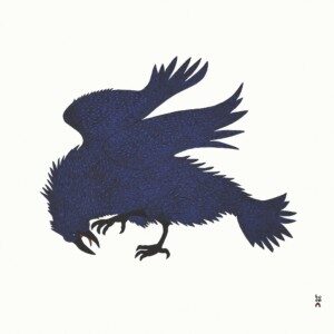QUVIANAQTUK PUDLAT
31. Electric Raven
Stonecut & Stencil
Paper: Kizuki Kozo White
Printer: Qavavau Manumie
62 x 73 cm
24 ½” x 28 ¾”
$ 900
$720