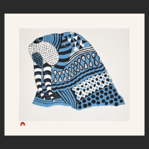 Paper: Arches Cover White
Printer: Niveaksie Quvianaqtuliaq
31.7 x 36.4 cm$500
