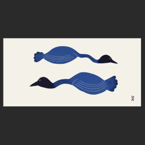 Passing Loons
Sita Saila
Stonecut
13” x 23 ½”
$375Paper: Kizuki Kozo Natural
Printer: Qavavau Manumie
33.8 x 60.5 cm$500
