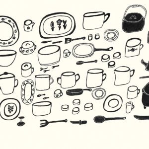 Ananaanama Uutsitingi  (My Mother’s Kitchen Set)
Mary Eli Parr
Stonecut
16 ½” x 22 ¾”  
$375
# 26-17