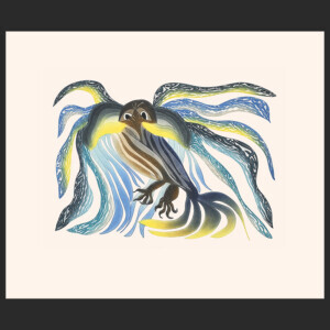 Aquatic Owl
Ooloosie Saila
Etching & Aquatint
24” x 28”
$800
600
