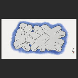 Beluga Dream
Olooreak Etungat
Lithograph, Stonecut & Stencil
13¾ x 23¾
$400
300
