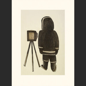 Peter Pitseolak Taking Pictures