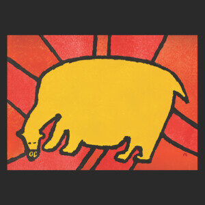 SAIMAIYU AKESUK
33. Pow Bear
Lithograph
Paper: Arches Cream
Printer: Nujalia Quvianaqtuliaq
38.2 x 54.5 cm
15" x 21½”
$ 500
400