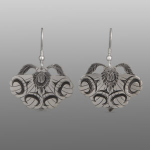Moth Earrings
Corey Moraes
Tsimshian
Silver
1⅛" x ⅞"
$750