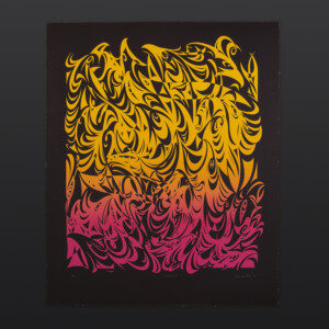 Wild Fire Susan Point Coast Salish Limited Edition Serigraph 34" × 28" $1075