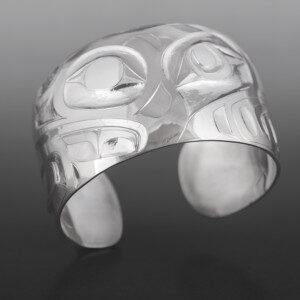 Split Herons Alvin Adkins Haida Silver $1000