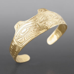Wolf Bracelet
Joe Wilson
Kwakwaka’wakw
Brass
$400

