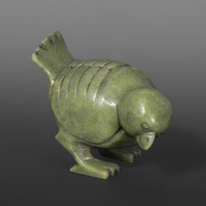 Snow Bunting
Killiktee Killiktee
Inuit
Serpentine #28
3½” x 3" x 2"
$275