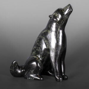 Howling Wolf
Mathew Flaherty
Inuit
Serpentine #13
7" x 5" x 3"
$680