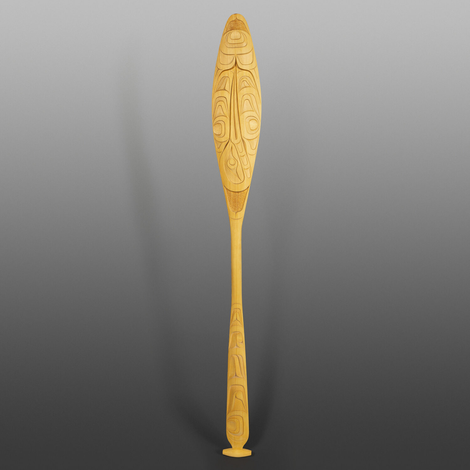 Hummingbird Paddle
Erich Glendale
Kwakwaka'wakw
Yellow cedar
63" x 7" x 1½”
$3500