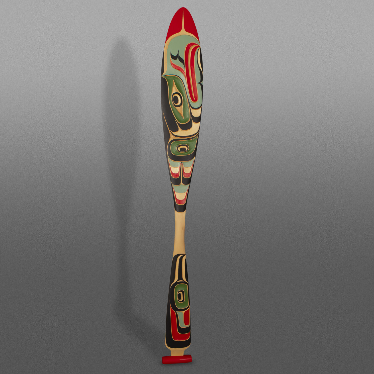 Eagle Paddle
Raymond Shaw
Kwakwaka'wakw
Yellow cedar, paint
68" x 8" x 2"
$3400