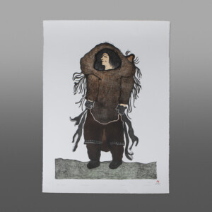 The Outcast
Pitaloosie Saila
Inuit
Lithograph
30" x 22½”