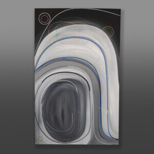 Inner Ovoid, Outer Space
Steve Smith - Dla'kwagila
Oweekeno
Acrylic on canvas
48" x 30" x 1½"
$5000