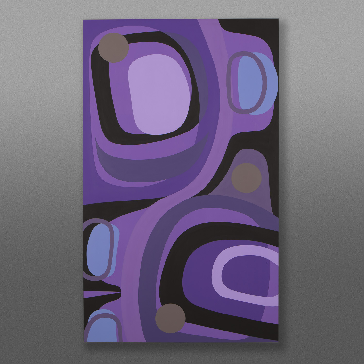 Purple Haze
Steve Smith - Dla'kwagila
Oweekeno
Acrylic on birch panel
40" x 24" x 1½"
$3800