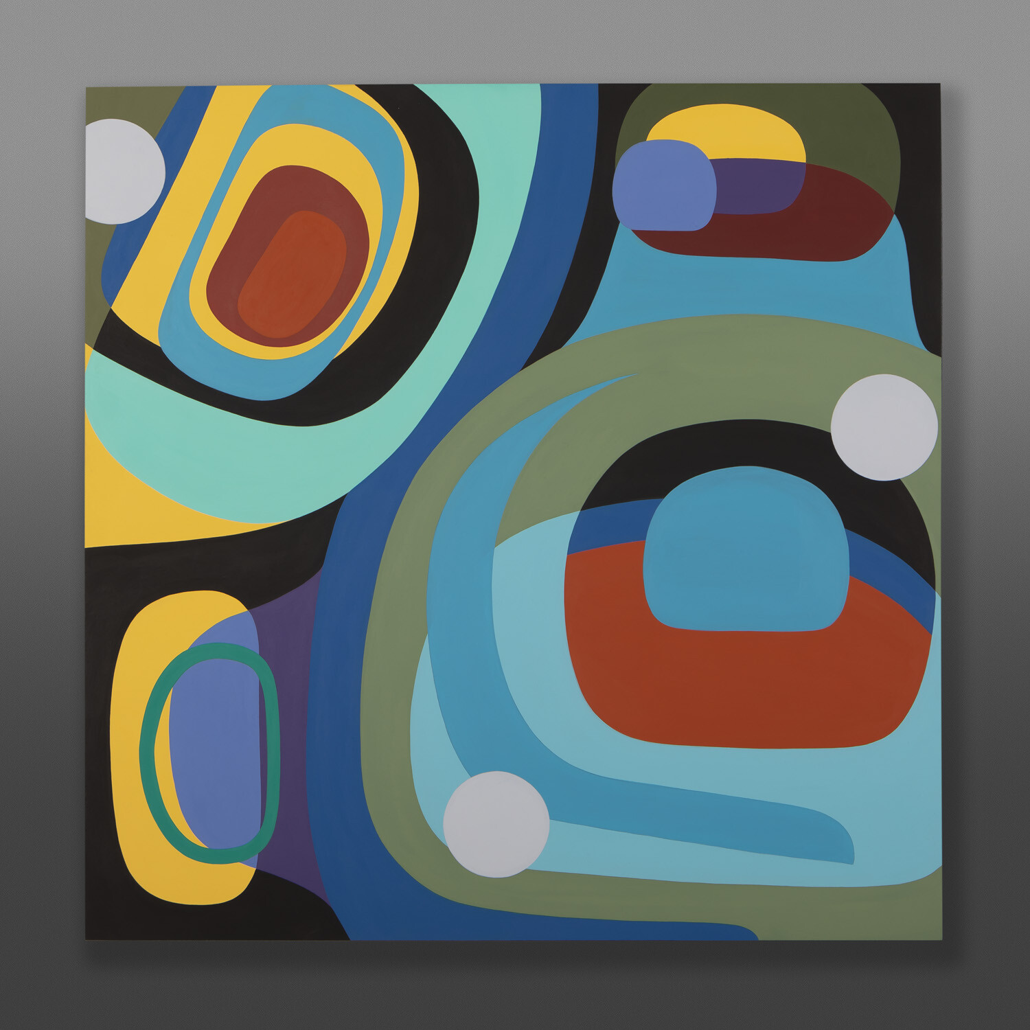 Summer Day
Steve Smith - Dla'kwagila
Oweekeno
Acrylic on birch panel
30" x 30" x 1½"
$3800