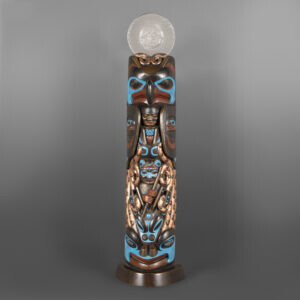 Meditation With Fire
Preston Singletary
Tlingit
Bronze, edition of 123
40" x 11" x 6"
$14000