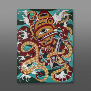 The Deep
Corey Moraes
Tsimshian
Acrylic on canvas
30" x 40"
4,500