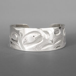 Eagle Bracelet
Alvin Adkins
Haida
Sterling Silver
1" x 6¼”
$650