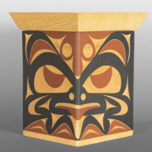 Hawk & Mouse BoxAndy Peterson
Coast SalishRed cedar, paint
12" x 8” x 8”$1800
