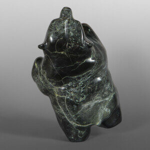 Dancing Bear
Johnny Papigatok
InuitSerpentine
12" x 8" x 5"
$2200