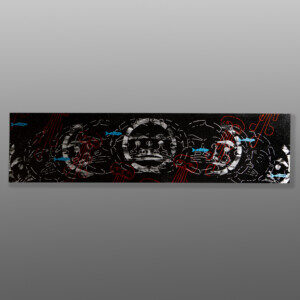 Turn The Page
Clinton Work
Kwakwaka'wakwAcrylic on canvas
60” x 15” x 1½”
$3600