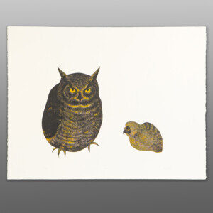 Owl
R. Lark
Inuit
Serigraph
26" x 20"