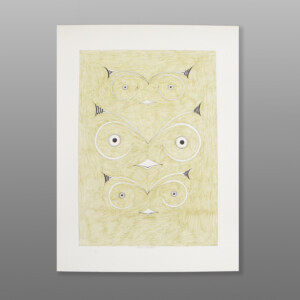 Owl and Chicks
Olooreak Etungat
InuitOriginal Print
30" x 23"
$550