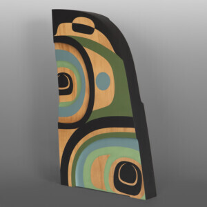 Land
22½" x 13" x 2¼"
Red cedar, paint