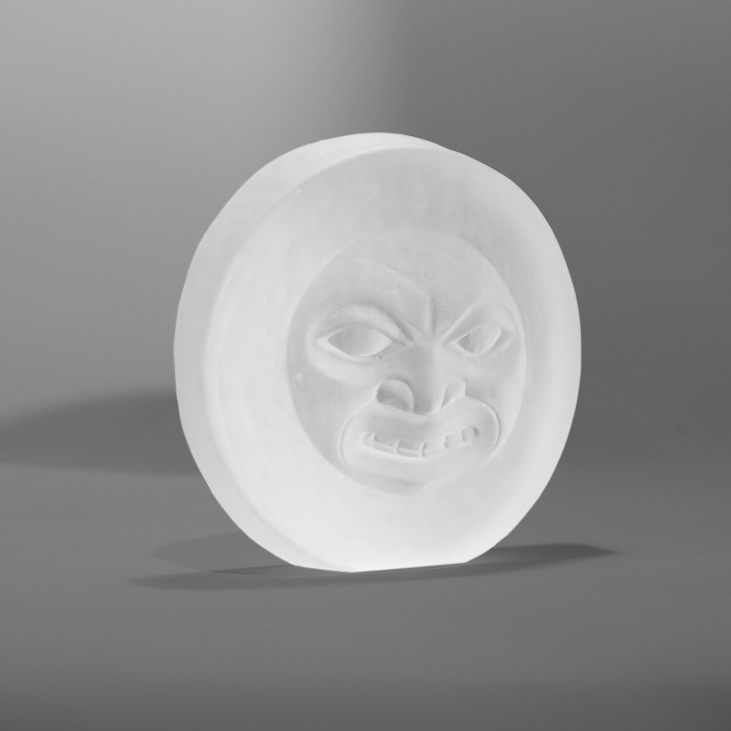 Moon Mask
Preston Singletary
TlingitCast glass
3" x 3" x 1"
$300