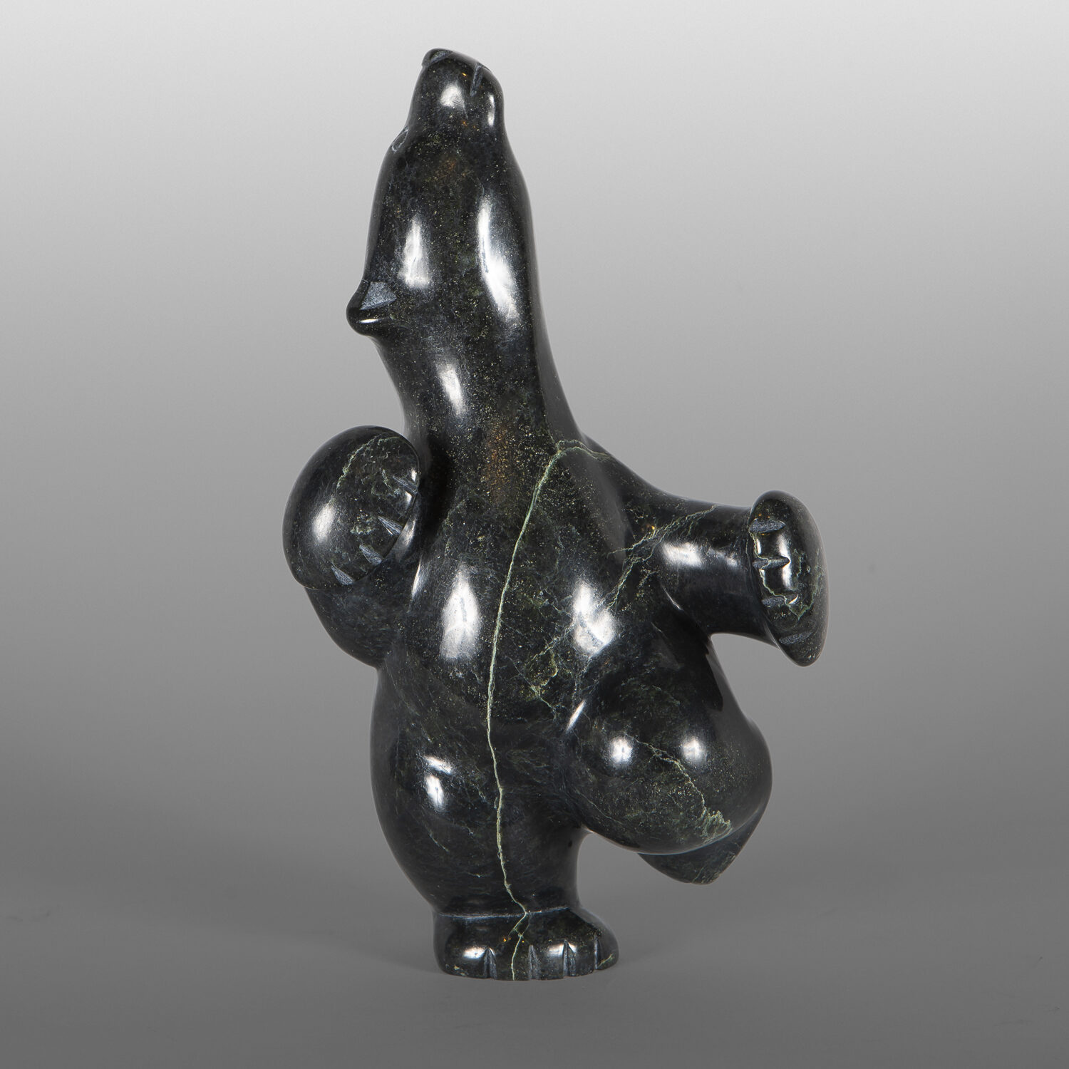 Tall DancerMarkusie PapigatukInuitSerpentine8 ½” x 5” x 3 ½”$1100