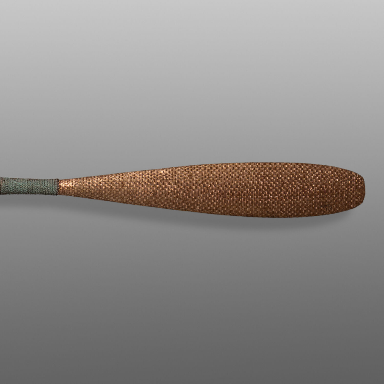 Copper Woven Paddle
Paul Rowley
Haida
Yellow cedar, cedar bark, paint
61½" x 5¾"
$4500
Paddle Show 2024