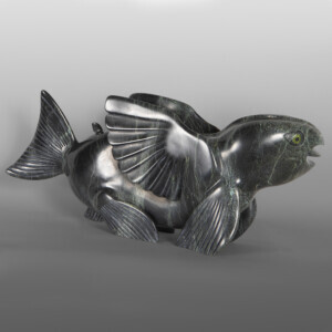 Fish Transformation
Toonoo Sharky
InuitSerpentine
23½" x 5" x 10.25"
$8500