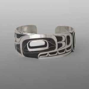 Orca Bracelet
Corey Moraes
Tsimshian
Silver
6" x 1"
$2100