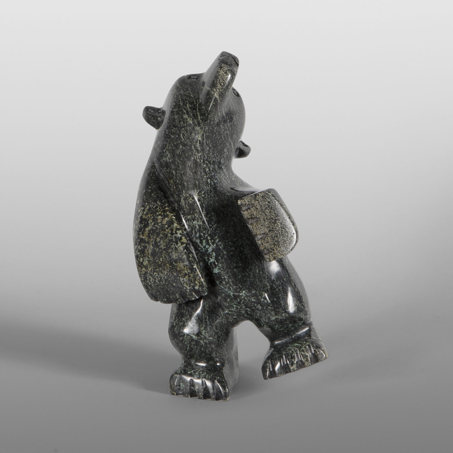 Polar Bear Shimmy
Mosesee Pootoogook
InuitSerpentine
9½” x 3½” x 4¾”
$900 