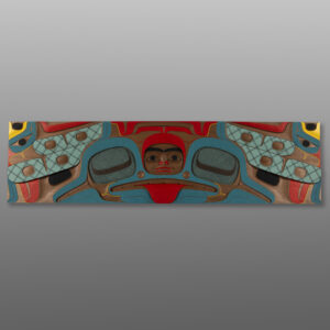Dragonfly Panel
Jay Simeon
Haida
Red cedar, paint
70" x 18" x 2"Panel Show 2025