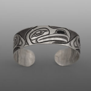 Eagle in Flight Bracelet
Dean Hunt
Hieltsuk
Silver
6” x ¾”
$800
