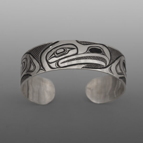 Eagle in Flight Bracelet
Dean Hunt
Hieltsuk
Silver
6” x ¾”
$800
