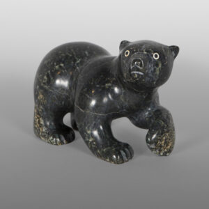Curious Bear
Toonoo Sharky
Inuit
Serpentine
7" x 4" x 4½"
1,500