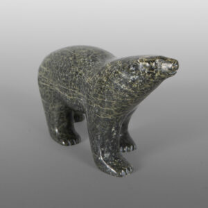 Walking Polar Bear
Johnny Sagiatuk
Inuit
Serpentine
5" x 3" x 2"
450
