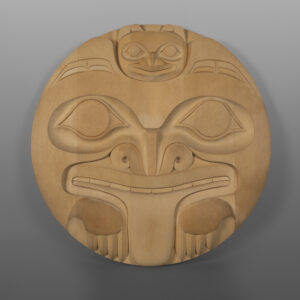 Bear Mother Panel
Ernest Swanson
Haida
Yellow cedar
23½” x 1½”
Panel Show 2025