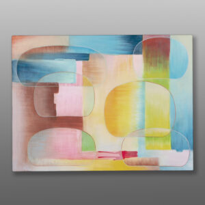 Season's Edge
Sheldon Skillie
Kaigani Haida/Oglala Lakota
Acrylic on birch panel
24" x 18" x 1½"
2,400