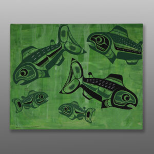 Playground
Rod Smith
Oweekeno
Acrylic on birch panel
20" x 16"
1,500