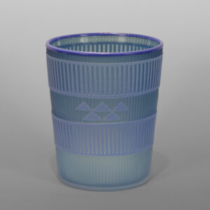 Sky & Blue Basket
Preston Singletary
Tlingit
Blown & sand-carved glass
6" x 5" dia.
3,600
B20-86
