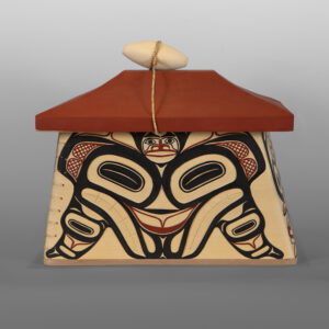Killerwhale Canoe Box
David Boxley
Tsimshian
14" x 10½" x 11"
$7,400