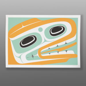 Off the Hook
Halibut
Cori Savard
Haida
Serigraph
30" x 21"
425