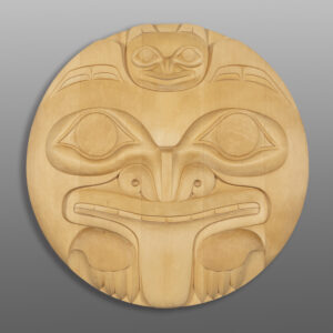 Bear Mother Panel - Taan Nisla
Ernest Swanson
Haida
Yellow cedar
23½” x 1½”
Panel Show 2025