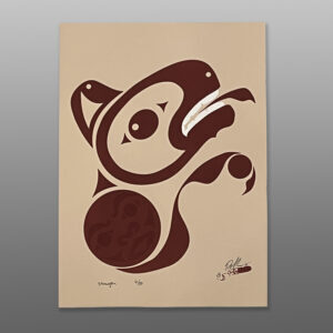 Strength
Peter Boome
Coast Salish
Serigraph
100