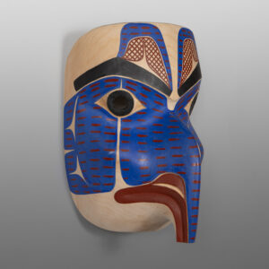 Eagle Mask
David A Boxley
Tsimshian
Alder, paint
10¼" x 7½" x 6¼"
$4,500