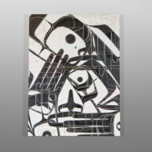 Going Forth
Clinton Work
Kwakwaka'wakw
Acrylic on wood panel
24" x 18" x 1½"
2,400